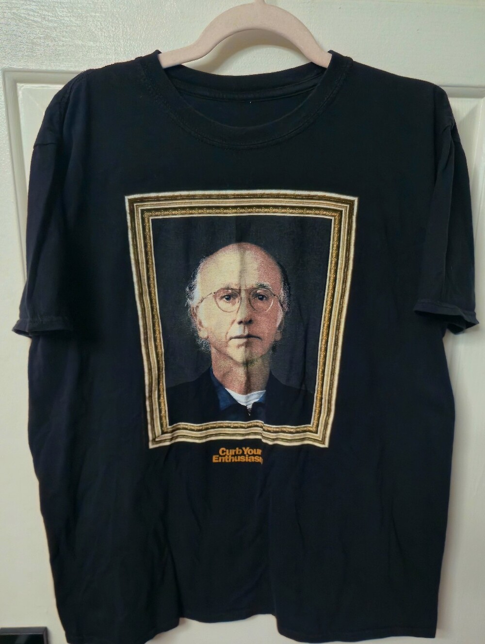 Black 'Curb Your Enthusiasm' Graphic T-Shirt